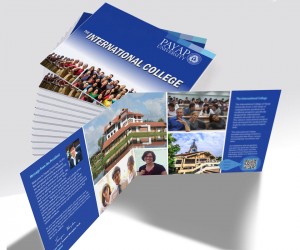 International College multi-page brochure